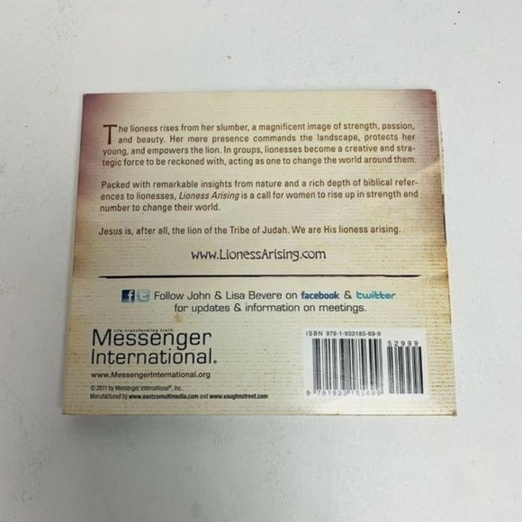 Lioness Arising 4 CD Set by Lisa Bevere 2011 Wake Up And Change Your World - Picture 3 of 8